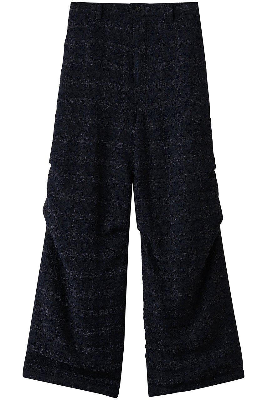 【ミディウミソリッド/MIDIUMISOLID / MEN】の【MEN】bright tweed parachute PT パンツ インテリア・キッズ・メンズ・レディースファッション・服の通販 founy(ファニー) 　ファッション　Fashion　メンズファッション　Fashion for Men　ボトムス　Bottoms　ツイード　Twill, Twill Weave　ワイド　Wide, Wide Fit　今季　This Season, Current Season　新作・新入荷　New Arrivals / New In　A/W・秋冬　Autumn/Winter　navy|ID: prp329100004727526 ipo3291000000034154012
