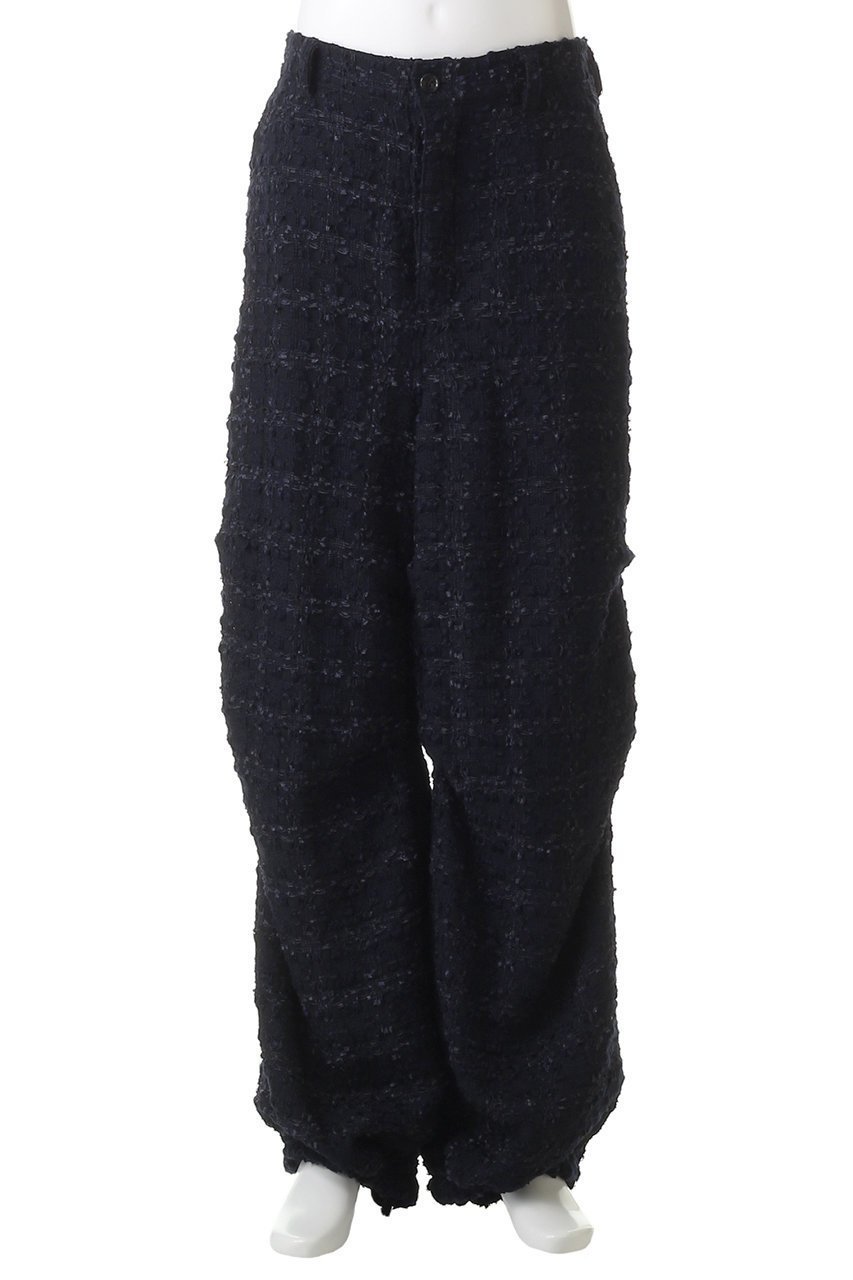 【ミディウミソリッド/MIDIUMISOLID】のブライトツイードパラシュートパンツ 人気、トレンドファッション・服の通販 founy(ファニー) 　ファッション　Fashion　レディースファッション　Fashion for Women　パンツ　Pants & Trousers　ツイード　Twill, Twill Weave　ワイド　Wide, Wide Fit　今季　This Season, Current Season　A/W・秋冬　Autumn/Winter　other-7|ID: prp329100004727526 ipo3291000000035571415