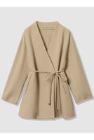 【アルアバイル/allureville】のカシミヤ混リバーミドルラップコート 人気、トレンドファッション・服の通販 founy(ファニー) ファッション Fashion レディースファッション Fashion for Women アウター Coat / Outerwear Collection コート・ロングコート・ピーコート Long Coats, Peacoats & More おすすめ Recommended / Our Picks ショート Short, Short Length フェミニン Feminine, Girly フロント Front, Front Design ブラウジング Blouson Silhouette, Cinched Waist ポケット Pocket, Pocket Detail ミドル Middle Length, Mid Height エレガント 上品 Elegant 新作・新入荷 New Arrivals / New In |ID:prp329100004727530