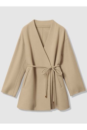 【アルアバイル/allureville】 カシミヤ混リバーミドルラップコート人気、トレンドファッション・服の通販 founy(ファニー) ファッション Fashion レディースファッション Fashion for Women アウター Coat / Outerwear Collection コート・ロングコート・ピーコート Long Coats, Peacoats & More おすすめ Recommended / Our Picks ショート Short, Short Length フェミニン Feminine, Girly フロント Front, Front Design ブラウジング Blouson Silhouette, Cinched Waist ポケット Pocket, Pocket Detail ミドル Middle Length, Mid Height エレガント 上品 Elegant 再入荷 Restock / Back in Stock |ID:prp329100004727530