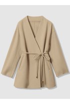 【アルアバイル/allureville】のカシミヤ混リバーミドルラップコート 人気、トレンドファッション・服の通販 founy(ファニー) ファッション Fashion レディースファッション Fashion for Women アウター Coat / Outerwear Collection コート・ロングコート・ピーコート Long Coats, Peacoats & More おすすめ Recommended / Our Picks ショート Short, Short Length フェミニン Feminine, Girly フロント Front, Front Design ブラウジング Blouson Silhouette, Cinched Waist ポケット Pocket, Pocket Detail ミドル Middle Length, Mid Height エレガント 上品 Elegant 再入荷 Restock / Back in Stock thumbnail ベージュ|ID: prp329100004727530 ipo3291000000034695700