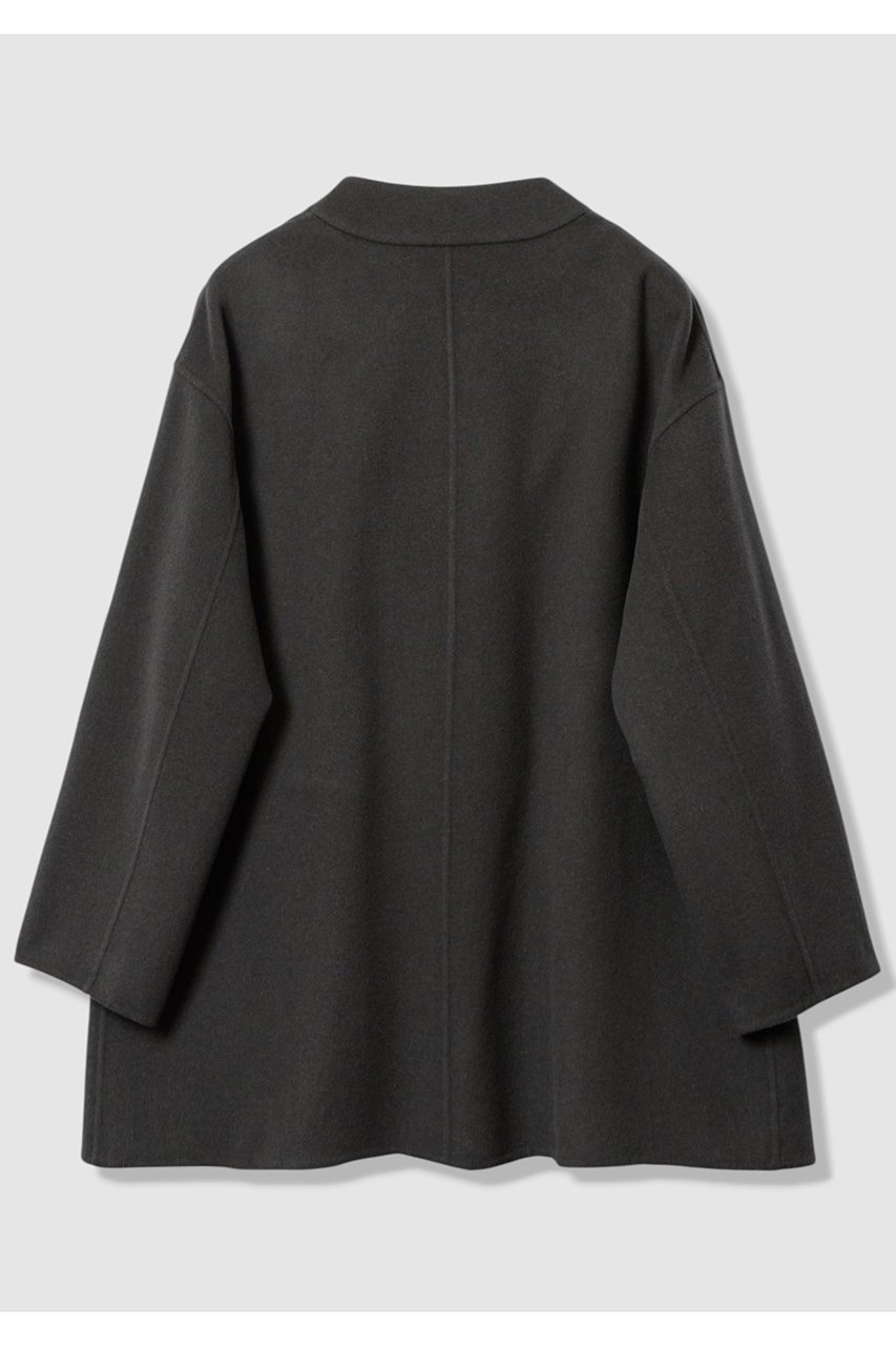 【アルアバイル/allureville】のカシミヤ混リバーミドルラップコート 人気、トレンドファッション・服の通販 founy(ファニー) 　ファッション　Fashion　レディースファッション　Fashion for Women　アウター　Coat / Outerwear Collection　コート・ロングコート・ピーコート　Long Coats, Peacoats & More　おすすめ　Recommended / Our Picks　ショート　Short, Short Length　フェミニン　Feminine, Girly　フロント　Front, Front Design　ブラウジング　Blouson Silhouette, Cinched Waist　ポケット　Pocket, Pocket Detail　ミドル　Middle Length, Mid Height　エレガント 上品　Elegant　再入荷　Restock / Back in Stock　other-4|ID: prp329100004727530 ipo3291000000034695706