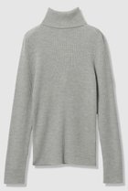 【アルアバイル/allureville】の2WAY NCリブタートル 人気、トレンドファッション・服の通販 founy(ファニー) ファッション Fashion レディースファッション Fashion for Women トップス・カットソー Cut & Sew Tops ニット Knit Tops & Sweaters カジュアルプルオーバー・ニットトップス Pullovers & Knit Tops / Casual Pullovers スキッパー Skipper, Open Collar エレガント 上品 Elegant 冬 Winter / This Winter 定番 Standard, Basic Item 新作・新入荷 New Arrivals / New In thumbnail ライトグレー|ID: prp329100004727533 ipo3291000000034154084