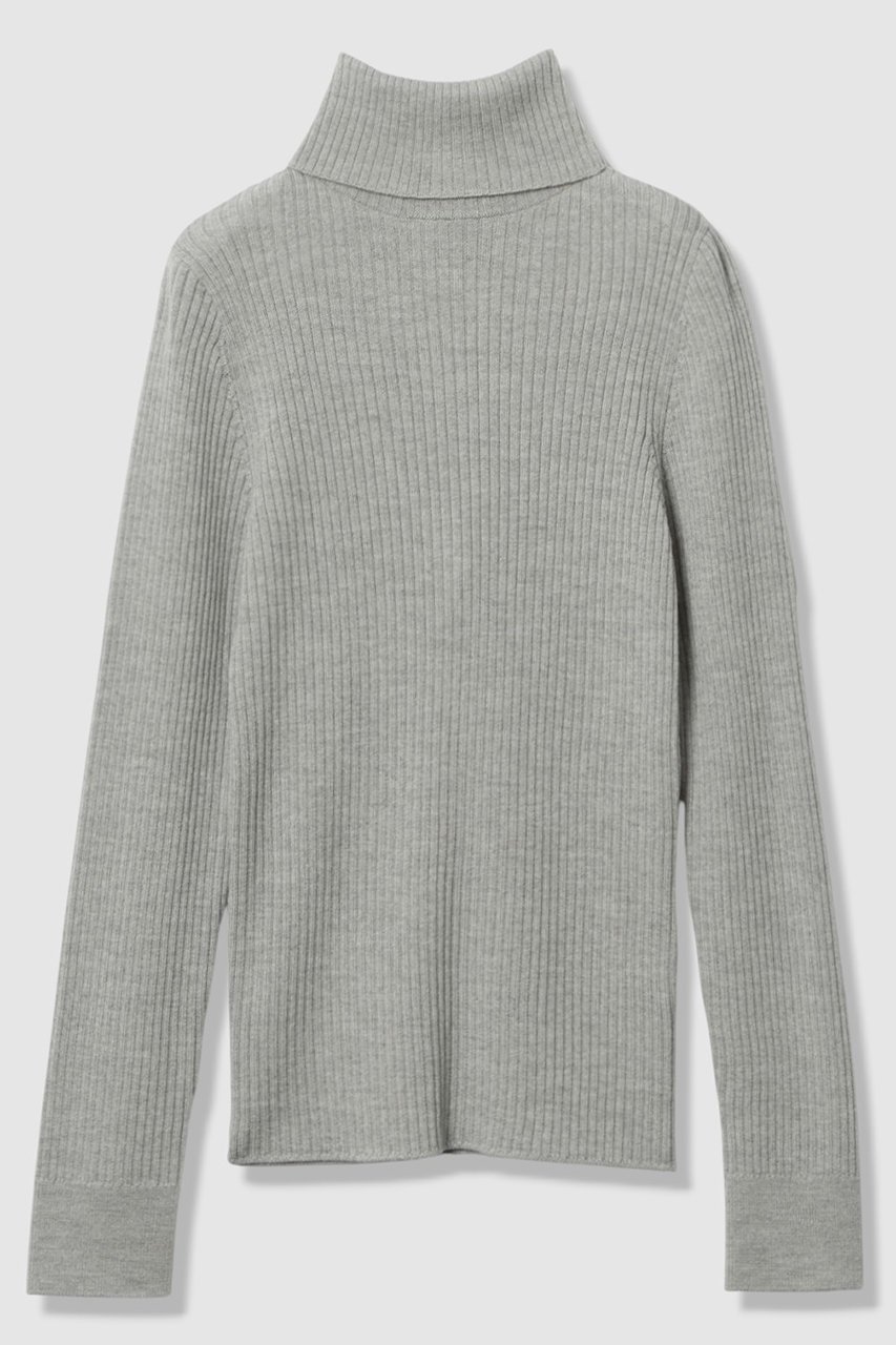 【アルアバイル/allureville】の2WAY NCリブタートル インテリア・キッズ・メンズ・レディースファッション・服の通販 founy(ファニー) 　ファッション　Fashion　レディースファッション　Fashion for Women　トップス・カットソー　Cut & Sew Tops　ニット　Knit Tops & Sweaters　カジュアルプルオーバー・ニットトップス　Pullovers & Knit Tops / Casual Pullovers　スキッパー　Skipper, Open Collar　エレガント 上品　Elegant　冬　Winter / This Winter　定番　Standard, Basic Item　新作・新入荷　New Arrivals / New In　ライトグレー|ID: prp329100004727533 ipo3291000000034154084