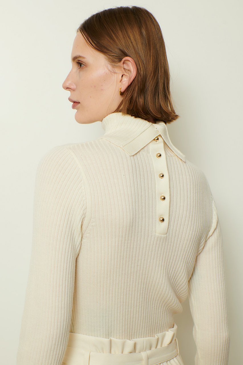 【アルアバイル/allureville】の2WAY NCリブタートル 人気、トレンドファッション・服の通販 founy(ファニー) 　ファッション　Fashion　レディースファッション　Fashion for Women　トップス・カットソー　Cut & Sew Tops　ニット　Knit Tops & Sweaters　カジュアルプルオーバー・ニットトップス　Pullovers & Knit Tops / Casual Pullovers　スキッパー　Skipper, Open Collar　エレガント 上品　Elegant　冬　Winter / This Winter　定番　Standard, Basic Item　新作・新入荷　New Arrivals / New In　other-7|ID: prp329100004727533 ipo3291000000034154090