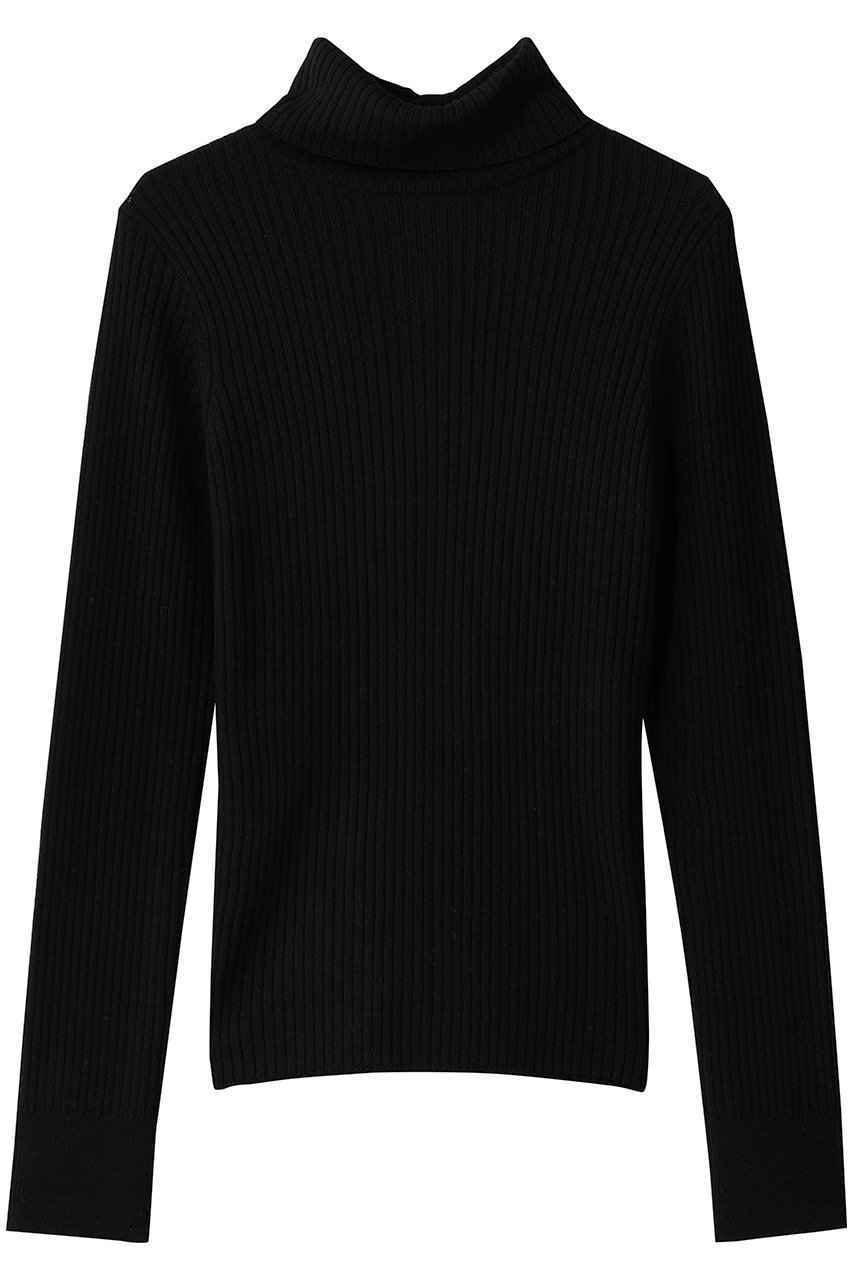 【アルアバイル/allureville】の2WAY NCリブタートル インテリア・キッズ・メンズ・レディースファッション・服の通販 founy(ファニー) 　ファッション　Fashion　レディースファッション　Fashion for Women　トップス・カットソー　Cut & Sew Tops　ニット　Knit Tops & Sweaters　カジュアルプルオーバー・ニットトップス　Pullovers & Knit Tops / Casual Pullovers　スキッパー　Skipper, Open Collar　エレガント 上品　Elegant　冬　Winter / This Winter　定番　Standard, Basic Item　新作・新入荷　New Arrivals / New In　ブラック|ID: prp329100004727533 ipo3291000000034484294