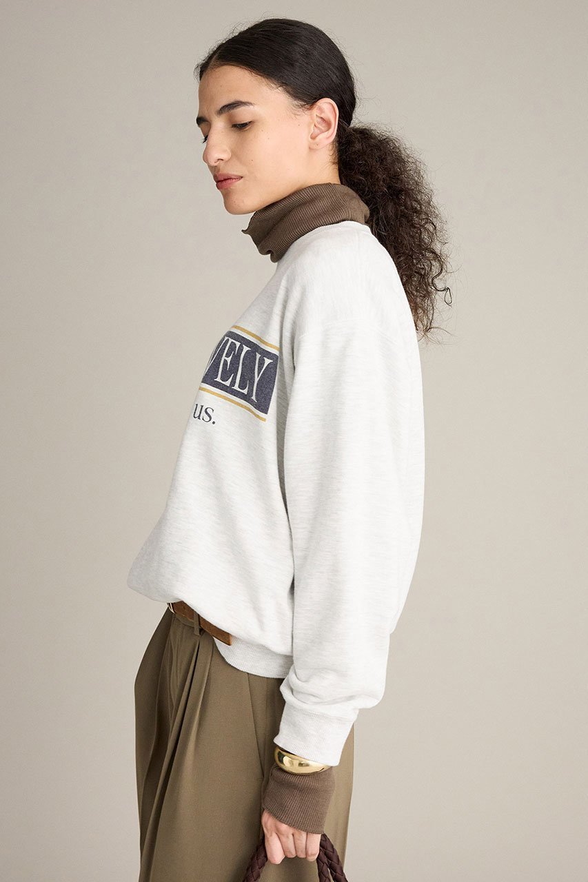 【ブリル/BRILL】のカレッジロゴスウェット 人気、トレンドファッション・服の通販 founy(ファニー) 　ファッション　Fashion　レディースファッション　Fashion for Women　トップス・カットソー　Cut & Sew Tops　シャツ・ブラウス・オフィスカジュアル　Elegant Blouses & Button-Ups　レディースパーカー・カジュアルフーディー　Casual Hoodies & Sweatshirts　ロングTシャツ・Tシャツ　Longline T-Shirts & Tees　スウェット・クルーネックトップス　Sweatshirts & Crewnecks / Relaxed Fit Sweat Tops　カットソー・ベーシックTシャツ　Cut-and-Sewn Tops / Stretch Tees & Basics　スウェット / スエット　Sweatshirt, Sweatwear　スタンダード　Standard, Basic　バランス　Balance, Style Balance　新作・新入荷　New Arrivals / New In　other-2|ID: prp329100004727534 ipo3291000000034154094