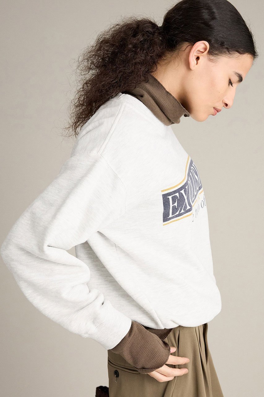 【ブリル/BRILL】のカレッジロゴスウェット 人気、トレンドファッション・服の通販 founy(ファニー) 　ファッション　Fashion　レディースファッション　Fashion for Women　トップス・カットソー　Cut & Sew Tops　シャツ・ブラウス・オフィスカジュアル　Elegant Blouses & Button-Ups　レディースパーカー・カジュアルフーディー　Casual Hoodies & Sweatshirts　ロングTシャツ・Tシャツ　Longline T-Shirts & Tees　スウェット・クルーネックトップス　Sweatshirts & Crewnecks / Relaxed Fit Sweat Tops　カットソー・ベーシックTシャツ　Cut-and-Sewn Tops / Stretch Tees & Basics　スウェット / スエット　Sweatshirt, Sweatwear　スタンダード　Standard, Basic　バランス　Balance, Style Balance　新作・新入荷　New Arrivals / New In　other-4|ID: prp329100004727534 ipo3291000000034154096