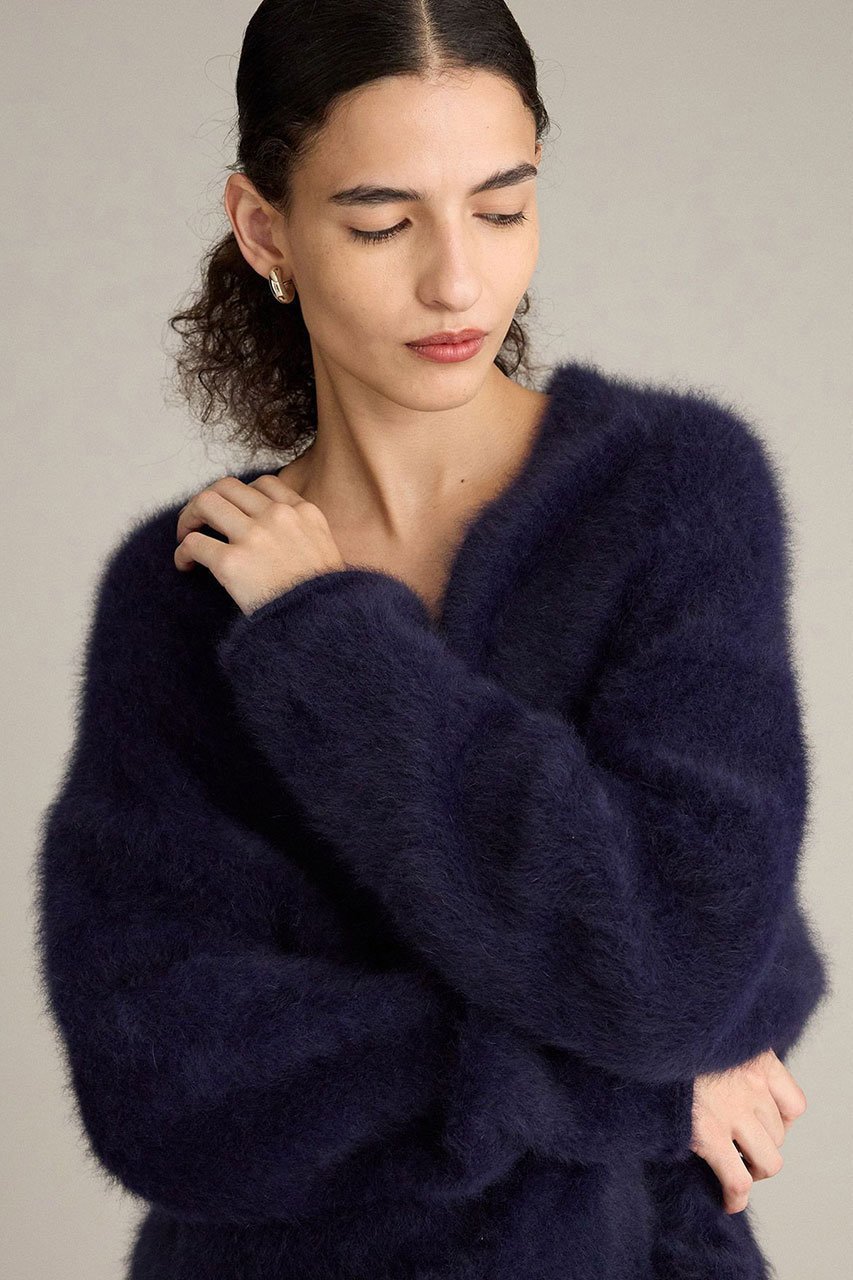 【ブリル/BRILL】のFOXカシミヤカーディガン 人気、トレンドファッション・服の通販 founy(ファニー) 　ファッション　Fashion　レディースファッション　Fashion for Women　トップス・カットソー　Cut & Sew Tops　ニット　Knit Tops & Sweaters　カーディガン・羽織り　Layered Style Cardigans　おすすめ　Recommended / Our Picks　カーディガン　Cardigan, Knitwear　バランス　Balance, Style Balance　フォックス　Fox, Fox Fur　ボトム　Bottoms, Lower Wear　ミドル　Middle Length, Mid Height　リュクス　Luxury, Elegant, High-End, Chic　冬　Winter / This Winter　新作・新入荷　New Arrivals / New In　羽織　Haori, Light Jacket　other-5|ID: prp329100004727537 ipo3291000000034154123