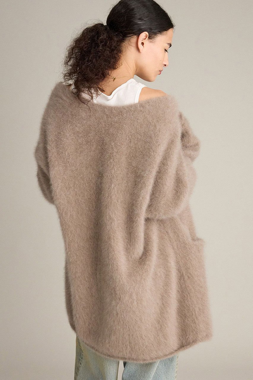 【ブリル/BRILL】のFOXカシミヤカーディガン 人気、トレンドファッション・服の通販 founy(ファニー) 　ファッション　Fashion　レディースファッション　Fashion for Women　トップス・カットソー　Cut & Sew Tops　ニット　Knit Tops & Sweaters　カーディガン・羽織り　Layered Style Cardigans　おすすめ　Recommended / Our Picks　カーディガン　Cardigan, Knitwear　バランス　Balance, Style Balance　フォックス　Fox, Fox Fur　ボトム　Bottoms, Lower Wear　ミドル　Middle Length, Mid Height　リュクス　Luxury, Elegant, High-End, Chic　冬　Winter / This Winter　羽織　Haori, Light Jacket　other-4|ID: prp329100004727537 ipo3291000000036056130