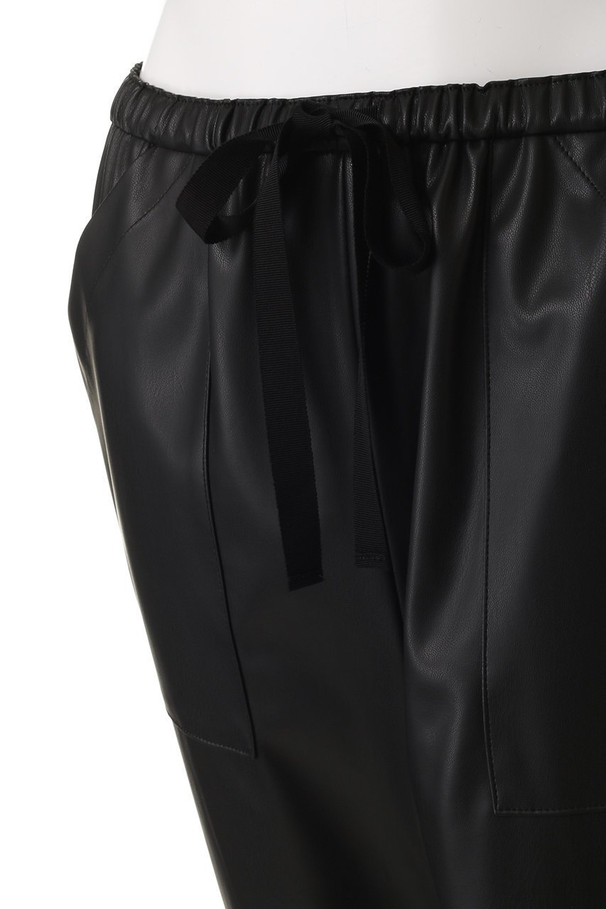 【ルームエイト/Room no.8】のフェイクレザー ジョッパーズ 人気、トレンドファッション・服の通販 founy(ファニー) 　ファッション　Fashion　レディースファッション　Fashion for Women　パンツ　Pants & Trousers　フェイクレザー　Faux Leather, PU Leather　フォルム　Silhouette, Form　新作・新入荷　New Arrivals / New In　other-5|ID: prp329100004727541 ipo3291000000034154156
