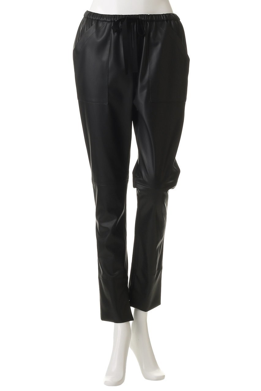 【ルームエイト/Room no.8】のフェイクレザー ジョッパーズ 人気、トレンドファッション・服の通販 founy(ファニー) 　ファッション　Fashion　レディースファッション　Fashion for Women　パンツ　Pants & Trousers　フェイクレザー　Faux Leather, PU Leather　フォルム　Silhouette, Form　other-2|ID: prp329100004727541 ipo3291000000035617681