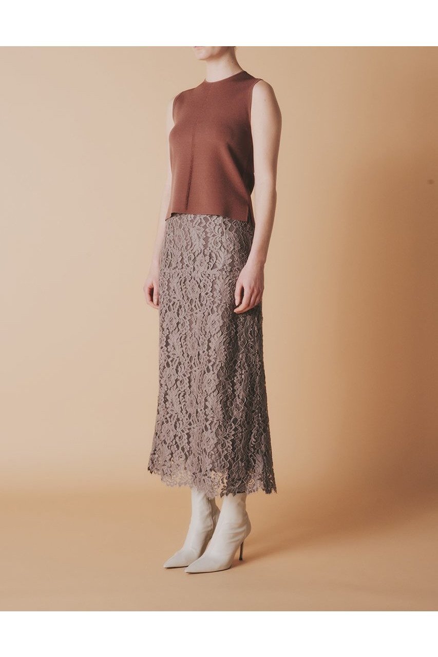 【ルームエイト/Room no.8】のニードル ノースリーブ トップス 人気、トレンドファッション・服の通販 founy(ファニー) 　ファッション　Fashion　レディースファッション　Fashion for Women　トップス・カットソー　Cut & Sew Tops　キャミソール&ノースリーブ　Camisoles & Sleeveless Tops　シャツ・ブラウス・オフィスカジュアル　Elegant Blouses & Button-Ups　ロングTシャツ・Tシャツ　Longline T-Shirts & Tees　カットソー・ベーシックTシャツ　Cut-and-Sewn Tops / Stretch Tees & Basics　インナー　Innerwear　カーディガン　Cardigan, Knitwear　キャミソール　Camisole, Spaghetti Strap Top　ジャケット　Jacket, Outerwear　タンク　Tank Top, Sleeveless Top　ノースリーブ　Sleeveless, No-Sleeve　ファブリック　Fabric, Textile　マニッシュ　Mannish, Boyish　ロング　Long, Long-Length　エレガント 上品　Elegant　定番　Standard, Basic Item　新作・新入荷　New Arrivals / New In　other-7|ID: prp329100004727542 ipo3291000000034154165