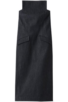 【ルームエイト/Room no.8】 サテン デニム ハイ ベア ドレス人気、トレンドファッション・服の通販 founy(ファニー) ファッション Fashion レディースファッション Fashion for Women ワンピース Dresses フォーマル・パーティードレス・結婚式用ドレス Elegant & Casual Dresses チュニック Tunic Tops & Dresses サテン Satin, Glossy Fabric シューズ Shoes, Footwear チュニック Tunic, Long Top デニム Denim, Jeans Material ドレス Dress, One-Piece フィット Fit, Slim Fit ロング Long, Long-Length 新作・新入荷 New Arrivals / New In |ID:prp329100004727543
