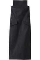 【ルームエイト/Room no.8】のサテン デニム ハイ ベア ドレス 人気、トレンドファッション・服の通販 founy(ファニー) ファッション Fashion レディースファッション Fashion for Women ワンピース Dresses フォーマル・パーティードレス・結婚式用ドレス Elegant & Casual Dresses チュニック Tunic Tops & Dresses サテン Satin, Glossy Fabric シューズ Shoes, Footwear チュニック Tunic, Long Top デニム Denim, Jeans Material ドレス Dress, One-Piece フィット Fit, Slim Fit ロング Long, Long-Length |ID:prp329100004727543