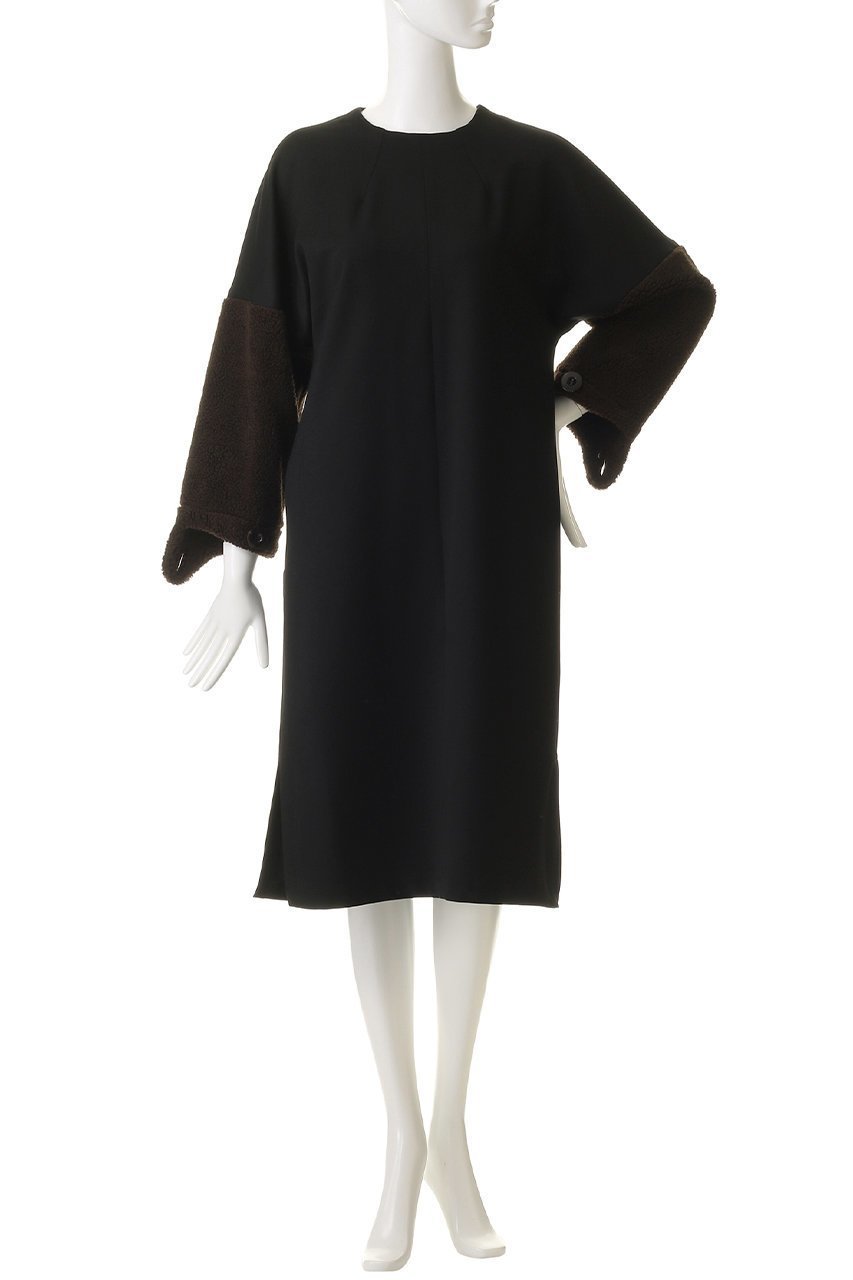 【ルームエイト/Room no.8】のサテン ヴェネチアン ウール プードルスリーブ ドレス 人気、トレンドファッション・服の通販 founy(ファニー) ファッション Fashion レディースファッション Fashion for Women ワンピース Dresses フォーマル・パーティードレス・結婚式用ドレス Elegant & Casual Dresses チュニック Tunic Tops & Dresses サテン Satin, Glossy Fabric スリーブ Sleeve, Long Sleeve / Short Sleeve チュニック Tunic, Long Top ドレス Dress, One-Piece ロング Long, Long-Length A/W・秋冬 Autumn/Winter other-2|ID: prp329100004727545 ipo3291000000036136210