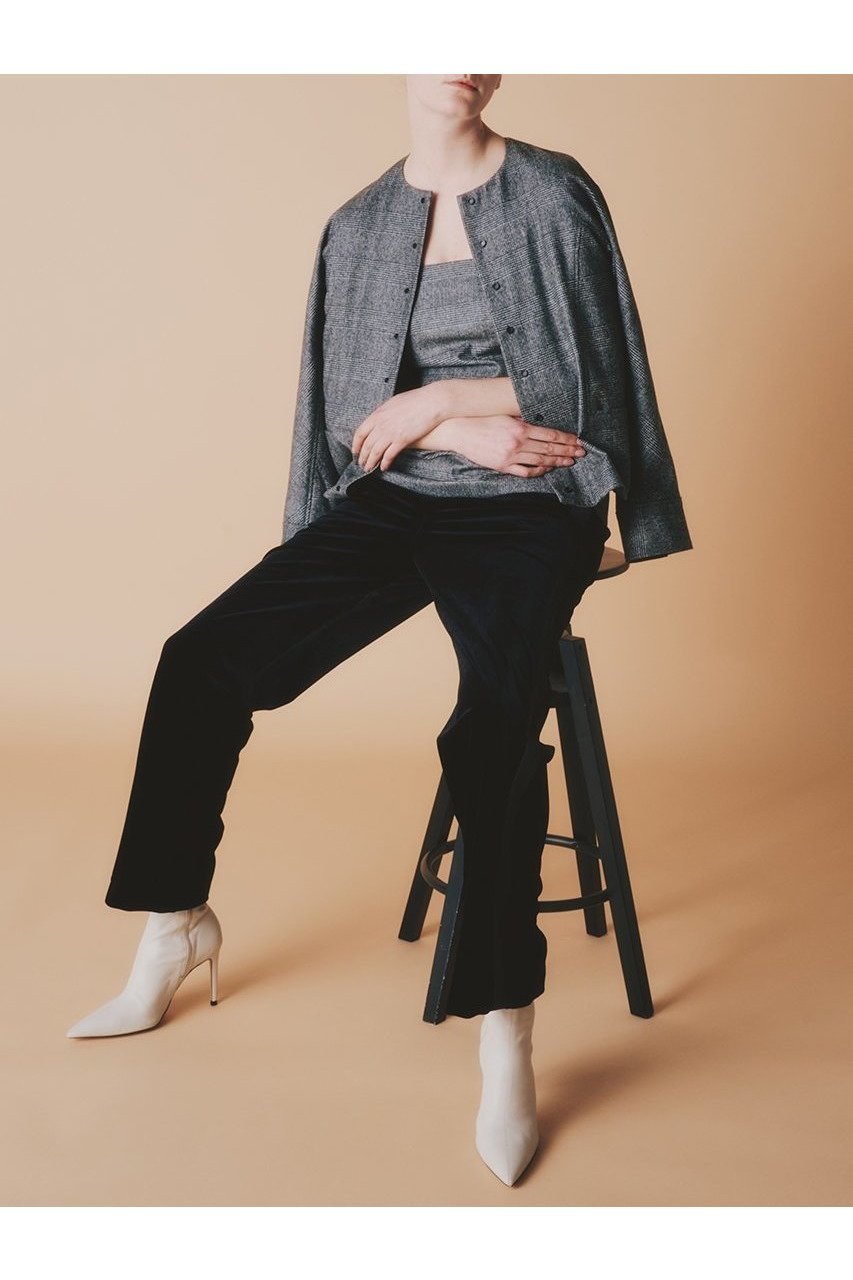 【ルームエイト/Room no.8】のウール キャッシュ ベア トップス 人気、トレンドファッション・服の通販 founy(ファニー) 　ファッション　Fashion　レディースファッション　Fashion for Women　トップス・カットソー　Cut & Sew Tops　ニット　Knit Tops & Sweaters　カジュアルプルオーバー・ニットトップス　Pullovers & Knit Tops / Casual Pullovers　クラシカル　Classical, Vintage-Inspired　ジャケット　Jacket, Outerwear　チェック　Check, Plaid, Tartan　モダン　Modern, Contemporary　新作・新入荷　New Arrivals / New In　other-7|ID: prp329100004727546 ipo3291000000034154200
