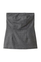 【ルームエイト/Room no.8】のウール キャッシュ ベア トップス グレー/グレンチェック|ID:prp329100004727546