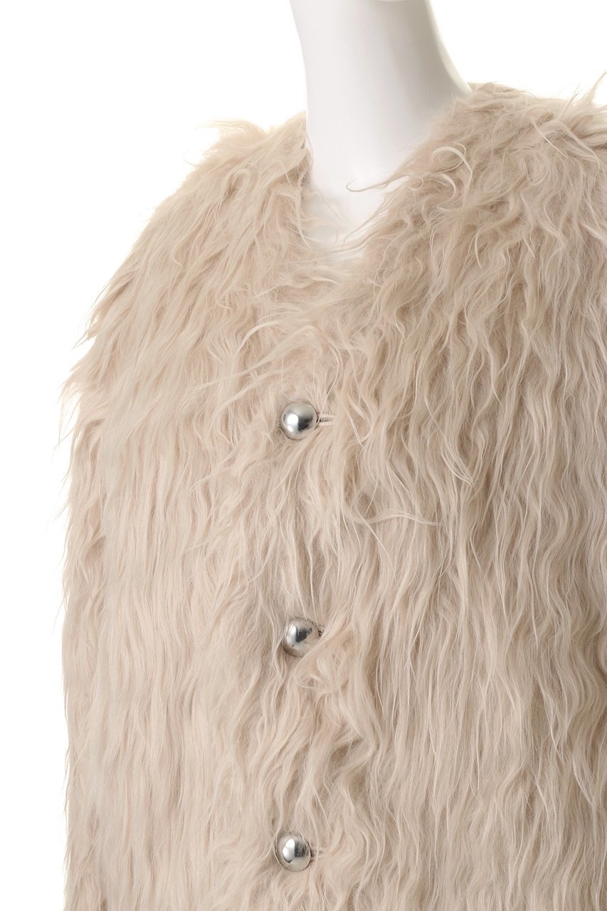 【バウト/BOWTE】のSURI ALPACA SHORT FAUX FUR COAT/フェイクファーコート 人気、トレンドファッション・服の通販 founy(ファニー) 　ファッション　Fashion　レディースファッション　Fashion for Women　アウター　Coat / Outerwear Collection　コート・ロングコート・ピーコート　Long Coats, Peacoats & More　ショート　Short, Short Length　スリーブ　Sleeve, Long Sleeve / Short Sleeve　ヌーディ　Nude, Nude Tone　フェイクファー　Faux Fur, Imitation Fur　ロング　Long, Long-Length　A/W・秋冬　Autumn/Winter　other-5|ID: prp329100004727547 ipo3291000000036041355