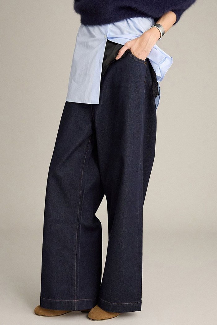 【ブリル/BRILL】のハイウエストワンウォッシュデニム インテリア・キッズ・メンズ・レディースファッション・服の通販 founy(ファニー) https://founy.com/ ファッション Fashion レディースファッション Fashion for Women パンツ Pants & Trousers デニムパンツ・ジーンズ・美脚デニム Denim Jeans & Pants デニム Denim, Jeans Material 定番 Standard, Basic Item |ID: prp329100004727549 ipo3291000000036129101