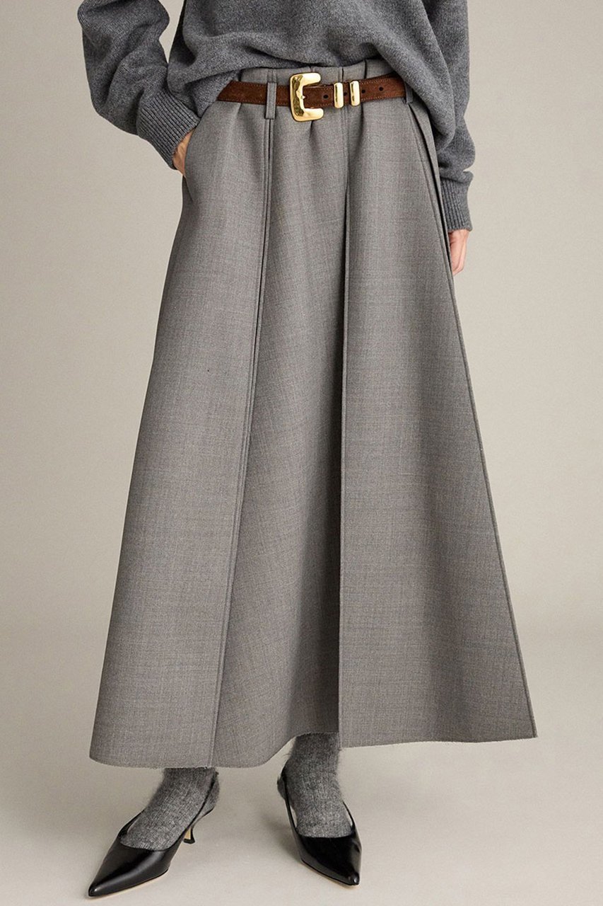 【ブリル/BRILL】のボンディングタックスカート 人気、トレンドファッション・服の通販 founy(ファニー) 　ファッション　Fashion　レディースファッション　Fashion for Women　スカート　Skirts　ロングスカート　Long Skirts / Maxi & Midi Skirts　フレア　Flare, Flared　プリーツ　Pleats, Pleated　ボンディング　Bonding, Bonded Fabric　ロング　Long, Long-Length　新作・新入荷　New Arrivals / New In　 other-1|ID: prp329100004727550 ipo3291000000034154230