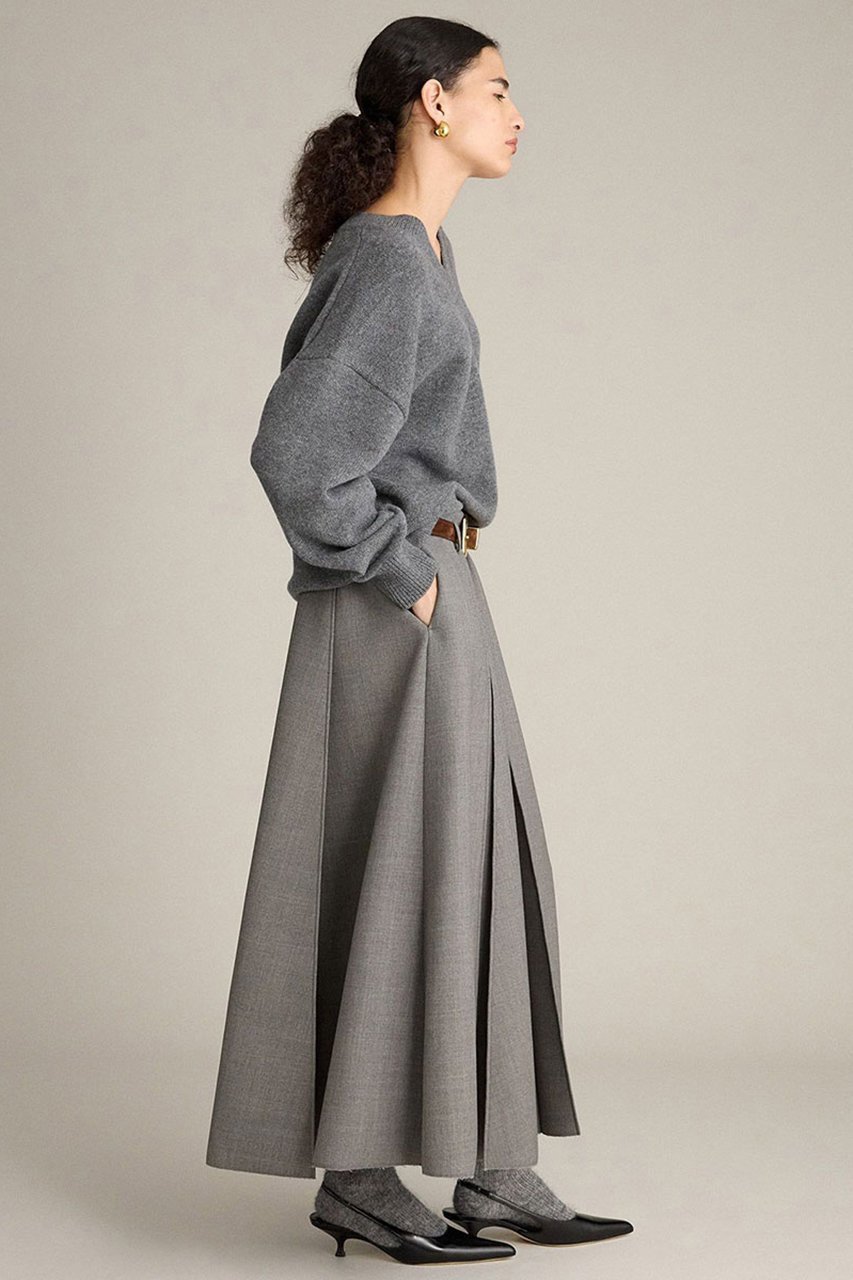 【ブリル/BRILL】のボンディングタックスカート 人気、トレンドファッション・服の通販 founy(ファニー) 　ファッション　Fashion　レディースファッション　Fashion for Women　スカート　Skirts　ロングスカート　Long Skirts / Maxi & Midi Skirts　フレア　Flare, Flared　プリーツ　Pleats, Pleated　ボンディング　Bonding, Bonded Fabric　ロング　Long, Long-Length　新作・新入荷　New Arrivals / New In　other-6|ID: prp329100004727550 ipo3291000000034154236