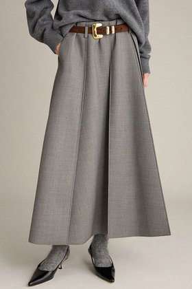 【ブリル/BRILL】のボンディングタックスカート 人気、トレンドファッション・服の通販 founy(ファニー) ファッション Fashion レディースファッション Fashion for Women スカート Skirts ロングスカート Long Skirts / Maxi & Midi Skirts フレア Flare, Flared プリーツ Pleats, Pleated ボンディング Bonding, Bonded Fabric ロング Long, Long-Length |ID:prp329100004727550