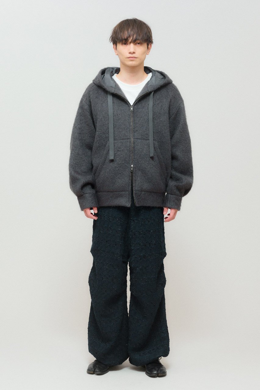 【ミディウミソリッド/MIDIUMISOLID / MEN】のシャギージップアップパーカー 人気、トレンドファッション・服の通販 founy(ファニー) 　ファッション　Fashion　メンズファッション　Fashion for Men　トップス・カットソー　Cut & Sew Tops　パーカー・フーディー / カジュアルコーデ　Hoodies & Parkas　メンズシャツ　Shirts　ウォーム　Warm Fabric　ジップアップ　Zip-Up, Full Zip　スリーブ　Sleeve, Long Sleeve / Short Sleeve　フロント　Front, Front Design　ロング　Long, Long-Length　A/W・秋冬　Autumn/Winter　other-6|ID: prp329100004727551 ipo3291000000034347578