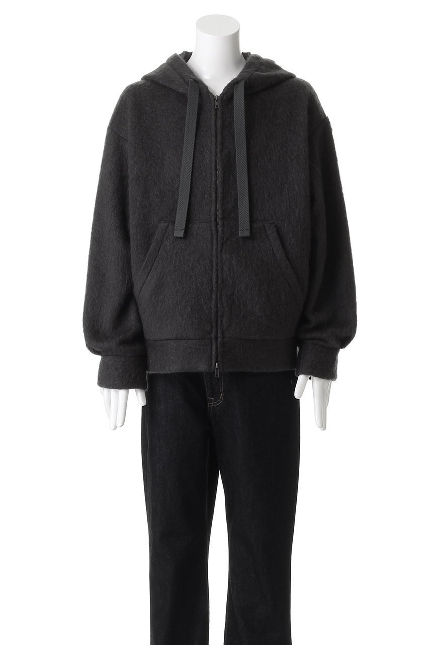 【ミディウミソリッド/MIDIUMISOLID / MEN】のシャギージップアップパーカー 人気、トレンドファッション・服の通販 founy(ファニー) ファッション Fashion メンズファッション Fashion for Men トップス・カットソー Cut & Sew Tops パーカー・フーディー / カジュアルコーデ Hoodies & Parkas メンズシャツ Shirts ウォーム Warm Fabric ジップアップ Zip-Up, Full Zip スリーブ Sleeve, Long Sleeve / Short Sleeve フロント Front, Front Design ロング Long, Long-Length A/W・秋冬 Autumn/Winter other-2|ID: prp329100004727551 ipo3291000000036041411