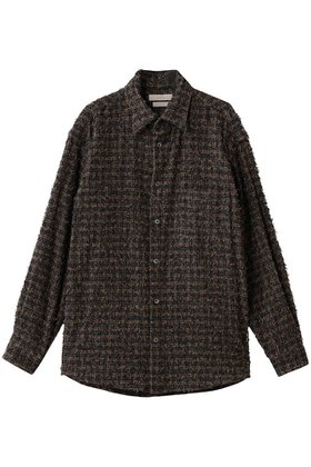 【ヨーク/YOKE / MEN】 【MEN】ニードルパンチド コットン プラッド シャツ人気、トレンドファッション・服の通販 founy(ファニー) ファッション Fashion メンズファッション Fashion for Men スリーブ Sleeve, Long Sleeve / Short Sleeve チェック Check, Plaid, Tartan ツイード Twill, Twill Weave ヨーク Yoke, Yoke Design ロング Long, Long-Length 新作・新入荷 New Arrivals / New In |ID:prp329100004727553