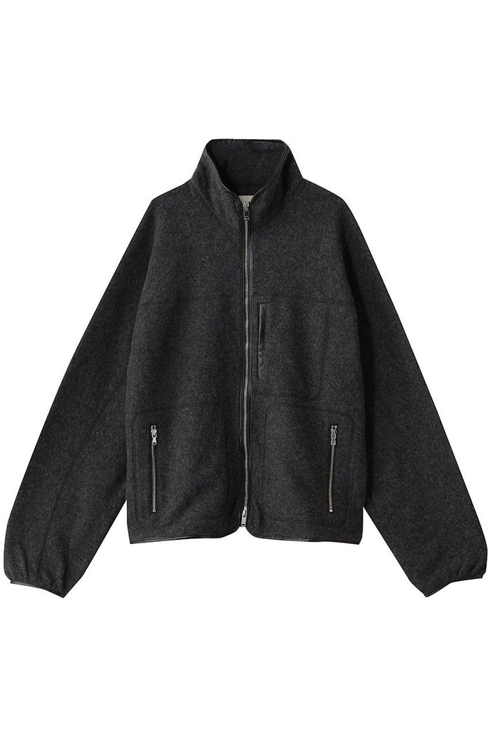 【ヨーク/YOKE / MEN】の【MEN】ウール フリース ジップ ブルゾン インテリア・キッズ・メンズ・レディースファッション・服の通販 founy(ファニー) https://founy.com/ ファッション Fashion メンズファッション Fashion for Men シャーリング Shirring, Ruched シルク Silk, 100% Silk ジップ Zip, Zipper ジャケット Jacket, Outerwear フロント Front, Front Design ブルゾン Blouson, Bomber Jacket ポケット Pocket, Pocket Detail ループ Loop, Loop Knit 新作・新入荷 New Arrivals / New In |ID: prp329100004727557 ipo3291000000034154300