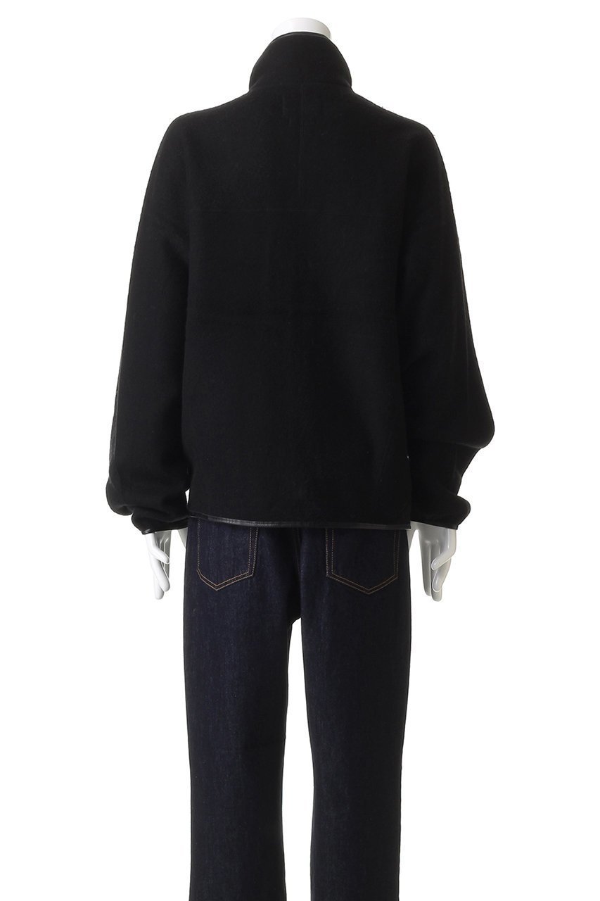 【ヨーク/YOKE】の【UNISEX】ウール フリース ジップ ブルゾン 人気、トレンドファッション・服の通販 founy(ファニー) 　ファッション　Fashion　レディースファッション　Fashion for Women　アウター　Coat / Outerwear Collection　レディースジャケット・軽アウター　Jackets　ブルゾンジャケット・スポーティアウター　Blouson Jackets　ユニセックス　Unisex, Genderless　シャーリング　Shirring, Ruched　シルク　Silk, 100% Silk　ジップ　Zip, Zipper　ジャケット　Jacket, Outerwear　フロント　Front, Front Design　ブルゾン　Blouson, Bomber Jacket　ポケット　Pocket, Pocket Detail　ループ　Loop, Loop Knit　other-4|ID: prp329100004727557 ipo3291000000036136258