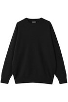 【バトナー/BATONER / MEN】の【MEN】サンシャイン カシミヤ クルー ネック ヘザーブラック|ID:prp329100004727560