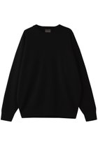 【バトナー/BATONER / MEN】の【MEN】サンシャイン カシミヤ クルー ネック ブラック|ID:prp329100004727560