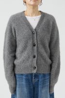 【デザイン ワークス/DESIGN WORKS】のフォックスカシミヤショートカーディガン 人気、トレンドファッション・服の通販 founy(ファニー) ファッション Fashion レディースファッション Fashion for Women トップス・カットソー Cut & Sew Tops ニット Knit Tops & Sweaters カーディガン・羽織り Layered Style Cardigans おすすめ Recommended / Our Picks カーディガン Cardigan, Knitwear コンパクト Compact, Small Size ショート Short, Short Length バランス Balance, Style Balance フォックス Fox, Fox Fur 新作・新入荷 New Arrivals / New In |ID:prp329100004727563