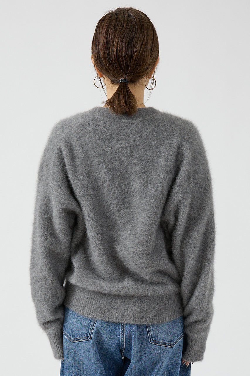 【デザイン ワークス/DESIGN WORKS】のフォックスカシミヤショートカーディガン 人気、トレンドファッション・服の通販 founy(ファニー) 　ファッション　Fashion　レディースファッション　Fashion for Women　トップス・カットソー　Cut & Sew Tops　ニット　Knit Tops & Sweaters　カーディガン・羽織り　Layered Style Cardigans　おすすめ　Recommended / Our Picks　カーディガン　Cardigan, Knitwear　コンパクト　Compact, Small Size　ショート　Short, Short Length　バランス　Balance, Style Balance　フォックス　Fox, Fox Fur　other-3|ID: prp329100004727563 ipo3291000000036041437