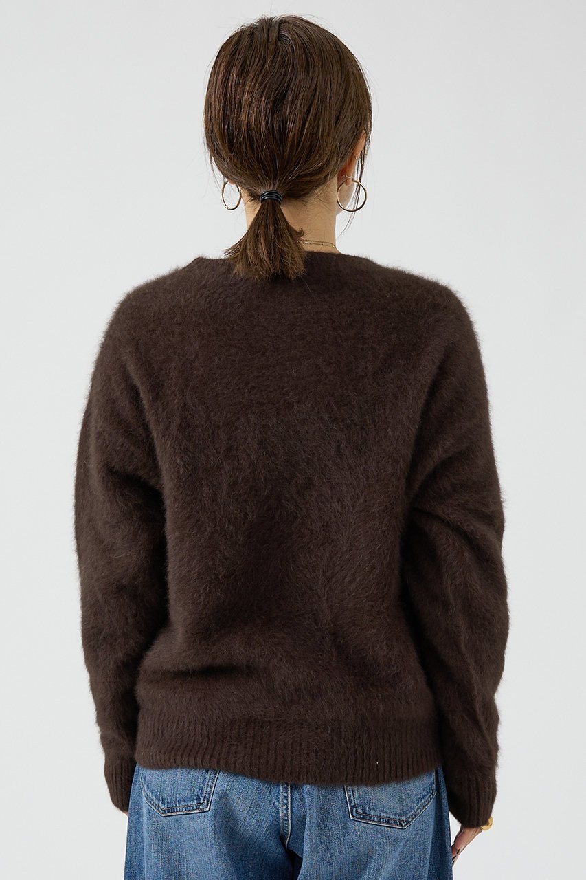 【デザイン ワークス/DESIGN WORKS】のフォックスカシミヤガンジーネックプルオーバー 人気、トレンドファッション・服の通販 founy(ファニー) 　ファッション　Fashion　レディースファッション　Fashion for Women　トップス・カットソー　Cut & Sew Tops　ニット　Knit Tops & Sweaters　カジュアルプルオーバー・ニットトップス　Pullovers & Knit Tops / Casual Pullovers　インナー　Innerwear　シンプル　Simple, Minimal　スラックス　Slacks, Dress Pants　デニム　Denim, Jeans Material　フォックス　Fox, Fox Fur　リラックス　Relax, Relaxed Fit　エレガント 上品　Elegant　新作・新入荷　New Arrivals / New In　other-4|ID: prp329100004727564 ipo3291000000034154369
