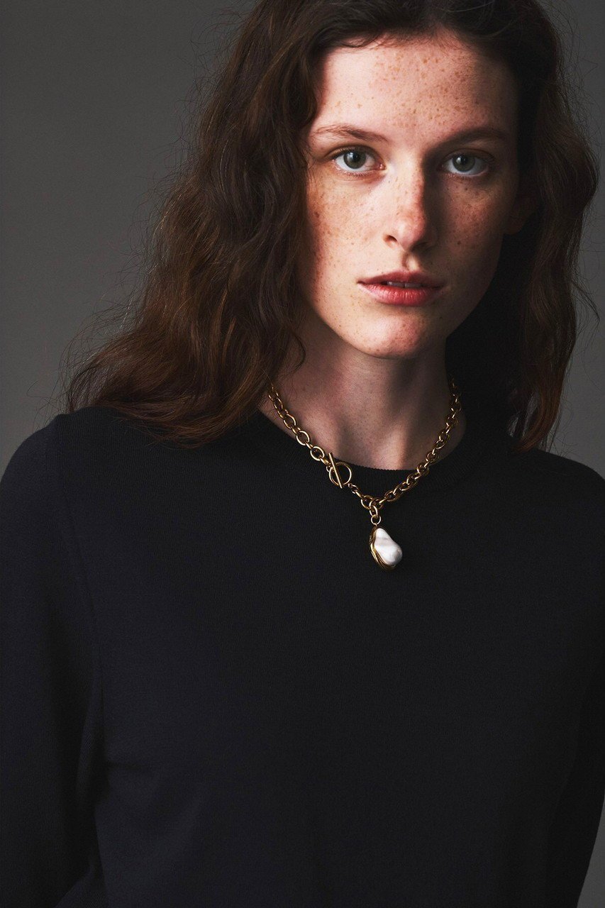 【オブリオ/AUBRIOT】の【MERAKI】Oval Pearl ネックレス 人気、トレンドファッション・服の通販 founy(ファニー) 　ファッション　Fashion　レディースファッション　Fashion for Women　ジュエリー　Jewelry　ネックレス　Necklaces & Pendants　エレガント 上品　Elegant　ジュエリー　Jewelry, Accessories　チェーン　Chain, Chain Strap　ネックレス　Necklace, Pendant Necklace　ハンド　Hand, Handmade　パール　Pearl, Pearl Accent　フォルム　Silhouette, Form　ミックス　Mix, Mixed Style　モダン　Modern, Contemporary　新作・新入荷　New Arrivals / New In　other-2|ID: prp329100004729519 ipo3291000000034166578