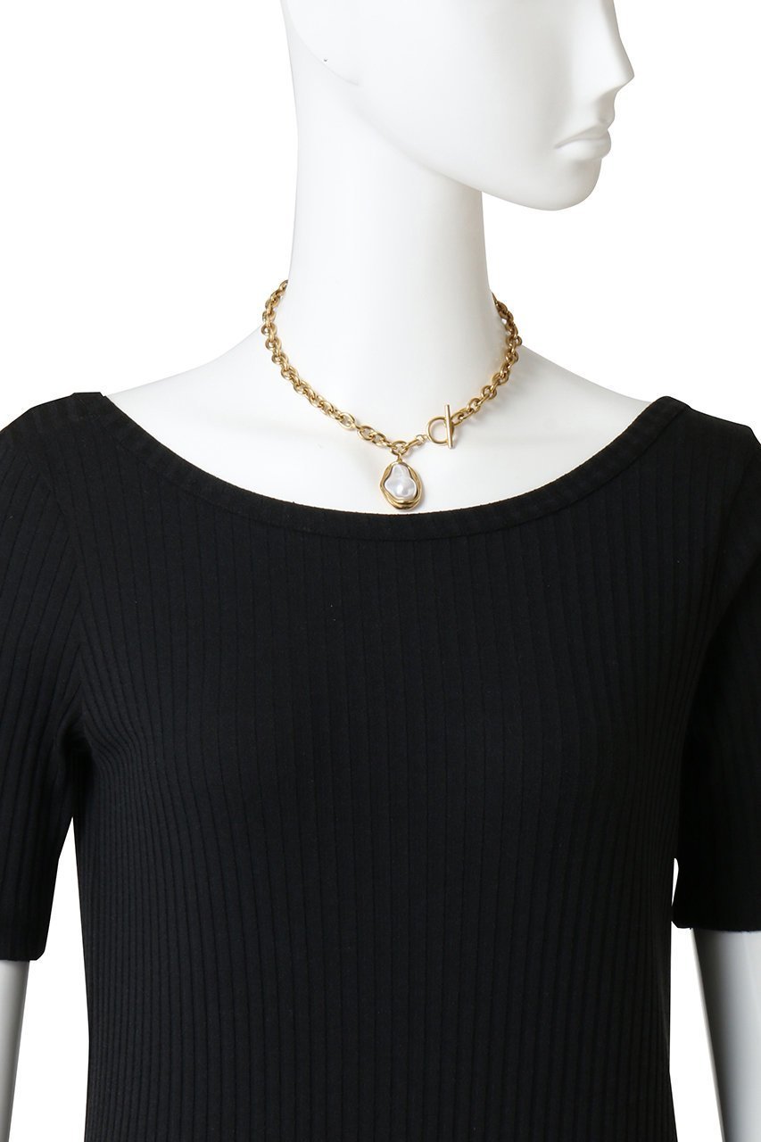 【オブリオ/AUBRIOT】の【MERAKI】Oval Pearl ネックレス 人気、トレンドファッション・服の通販 founy(ファニー) 　ファッション　Fashion　レディースファッション　Fashion for Women　ジュエリー　Jewelry　ネックレス　Necklaces & Pendants　エレガント 上品　Elegant　ジュエリー　Jewelry, Accessories　チェーン　Chain, Chain Strap　ネックレス　Necklace, Pendant Necklace　ハンド　Hand, Handmade　パール　Pearl, Pearl Accent　フォルム　Silhouette, Form　ミックス　Mix, Mixed Style　モダン　Modern, Contemporary　新作・新入荷　New Arrivals / New In　other-3|ID: prp329100004729519 ipo3291000000034166579