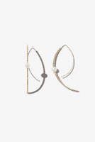 【ミズキ/MIZUKI】のSBE197L ラージカットビーズ&パールバナナフープピアス 人気、トレンドファッション・服の通販 founy(ファニー) ファッション Fashion レディースファッション Fashion for Women ジュエリー Jewelry ファッションリング Fashion Rings イヤリング・フープ・ドロップタイプ Hoop, Drop & Clip Earrings イヤリング Earrings シンプル Simple, Minimal パール Pearl, Pearl Accent エレガント 上品 Elegant 定番 Standard, Basic Item 新作・新入荷 New Arrivals / New In |ID:prp329100004729528