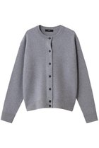 【エブール/ebure】のニュアンスニッティングカシミア ブルゾンカーディガン トップグレー|ID: prp329100004729532 ipo3291000000036228346