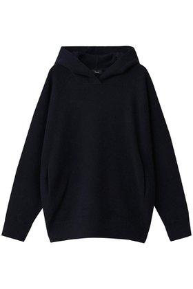 【エブール/ebure】のニュアンスニッティングカシミア フーデットプルオーバー 人気、トレンドファッション・服の通販 founy(ファニー) ファッション Fashion レディースファッション Fashion for Women トップス・カットソー Cut & Sew Tops ニット Knit Tops & Sweaters カジュアルプルオーバー・ニットトップス Pullovers & Knit Tops / Casual Pullovers おすすめ Recommended / Our Picks ポケット Pocket, Pocket Detail エレガント 上品 Elegant 再入荷 Restock / Back in Stock |ID:prp329100004729533