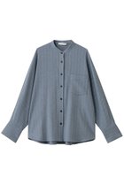 【エブール/ebure】の【10/17 0:00販売開始】スパングルウールストライプ ドルマンスリーブシャツ ブルー|ID: prp329100004729536 ipo3291000000034166655