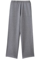 【エブール/ebure】のニュアンスニッティングカシミア ストレートニットパンツ トップグレー|ID: prp329100004729538 ipo3291000000035834709