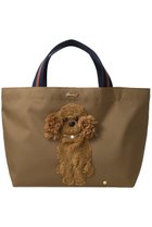 【ミュベール/MUVEIL】の【ELLE SHOP 限定】アニマルトートバッグ トイプードル×キャメル|ID: prp329100004729539 ipo3291000000035384795