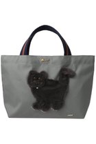 【ミュベール/MUVEIL】の【ELLE SHOP 限定】アニマルトートバッグ 人気、トレンドファッション・服の通販 founy(ファニー) ファッション Fashion レディースファッション Fashion for Women バッグ Bags アイビー Ivy Pattern 春 Spring クラシカル Classical, Vintage-Inspired 軽量 Lightweight, Ultra Light 雑誌 Magazine, Fashion Magazine チャーム Charm, Pendant ネコ Cat, Feline Motif パール Pearl, Pearl Accent フレンチ French, French Style プレート Plate, Dish S/S・春夏 SS, Spring/Summer, Warm Season 再入荷 Restock / Back in Stock 夏 Summer エレガント 上品 Elegant 2026年 2026 thumbnail ネコ×グレー|ID: prp329100004729539 ipo3291000000036066712