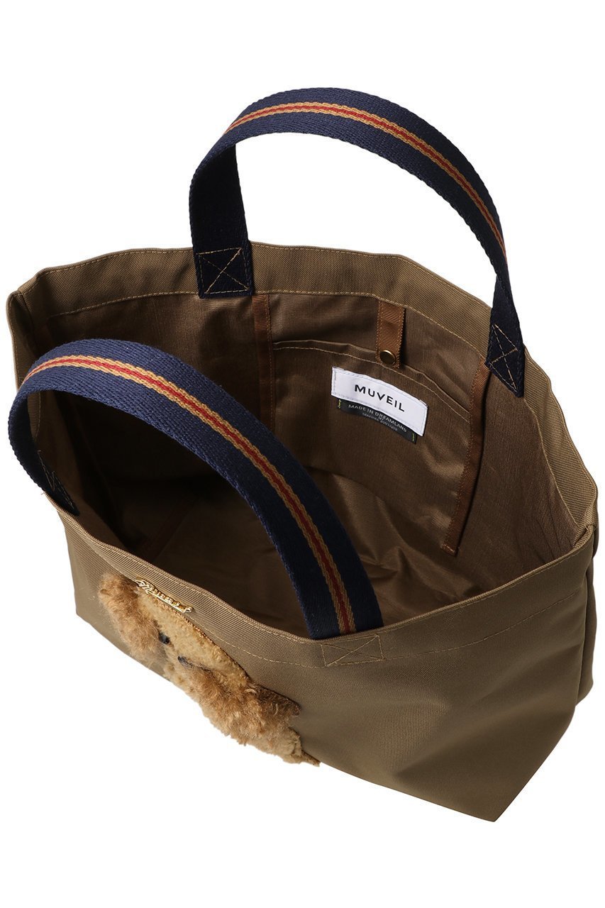 【ミュベール/MUVEIL】の【ELLE SHOP 限定】アニマルトートバッグ 人気、トレンドファッション・服の通販 founy(ファニー) 　ファッション　Fashion　レディースファッション　Fashion for Women　バッグ　Bags　アイビー　Ivy Pattern　春　Spring　クラシカル　Classical, Vintage-Inspired　軽量　Lightweight, Ultra Light　雑誌　Magazine, Fashion Magazine　チャーム　Charm, Pendant　ネコ　Cat, Feline Motif　パール　Pearl, Pearl Accent　フレンチ　French, French Style　プレート　Plate, Dish　S/S・春夏　SS, Spring/Summer, Warm Season　再入荷　Restock / Back in Stock　夏　Summer　エレガント 上品　Elegant　2026年　2026　other-5|ID: prp329100004729539 ipo3291000000036167131