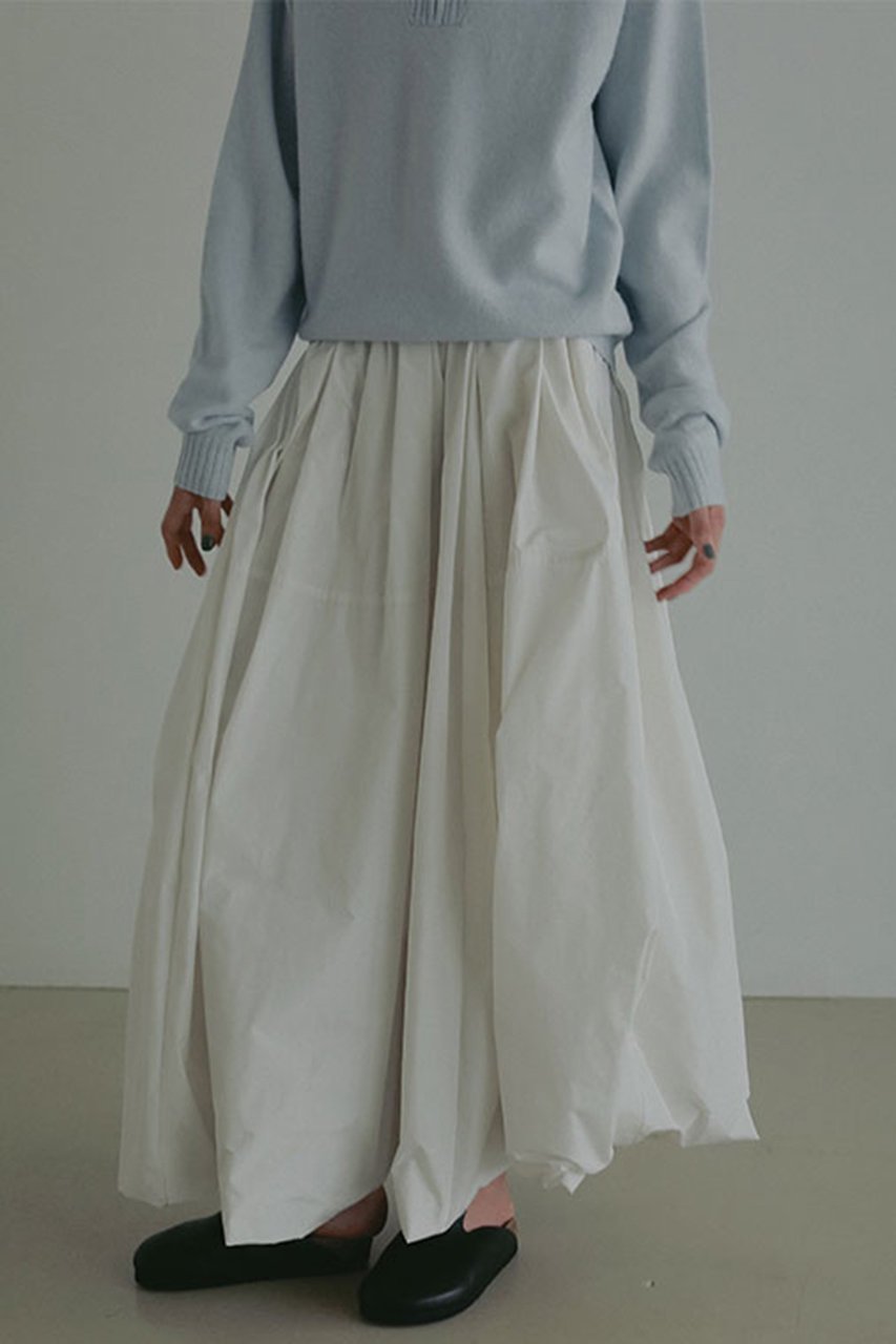 【エトレトウキョウ/ETRE TOKYO】のボリュームバルーンロングスカート 人気、トレンドファッション・服の通販 founy(ファニー) 　ファッション　Fashion　レディースファッション　Fashion for Women　スカート　Skirts　ロングスカート　Long Skirts / Maxi & Midi Skirts　カットソー　Cut and Sewn Top　カーディガン　Cardigan, Knitwear　スピンドル　Spindle, Drawcord　バルーン　Balloon, Balloon Silhouette　フォルム　Silhouette, Form　ベーシック　Basic, Essential　ロング　Long, Long-Length　A/W・秋冬　Autumn/Winter　 other-1|ID: prp329100004729541 ipo3291000000036066726