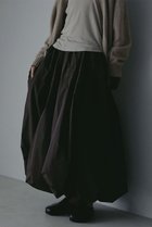 【エトレトウキョウ/ETRE TOKYO】のボリュームバルーンロングスカート ブラウン|ID:prp329100004729541