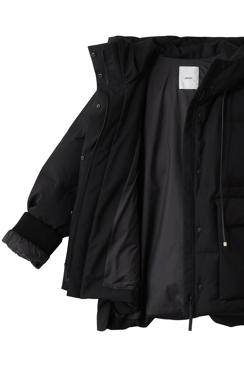 【エブール/ebure】のフォルムダウン ショートコート 人気、トレンドファッション・服の通販 founy(ファニー) 　ファッション　Fashion　レディースファッション　Fashion for Women　アウター　Coat / Outerwear Collection　コート・ロングコート・ピーコート　Long Coats, Peacoats & More　エレガント 上品　Elegant　ショート　Short, Short Length　スピンドル　Spindle, Drawcord　スポーティ　Sporty, Casual Athletic　ダウン　Down, Puffer　ドット　Polka Dot, Dot Pattern　バランス　Balance, Style Balance　フォルム　Silhouette, Form　ループ　Loop, Loop Knit　再入荷　Restock / Back in Stock　other-7|ID: prp329100004729590 ipo3291000000036228426